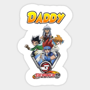 Beyblade of Daddy Sticker